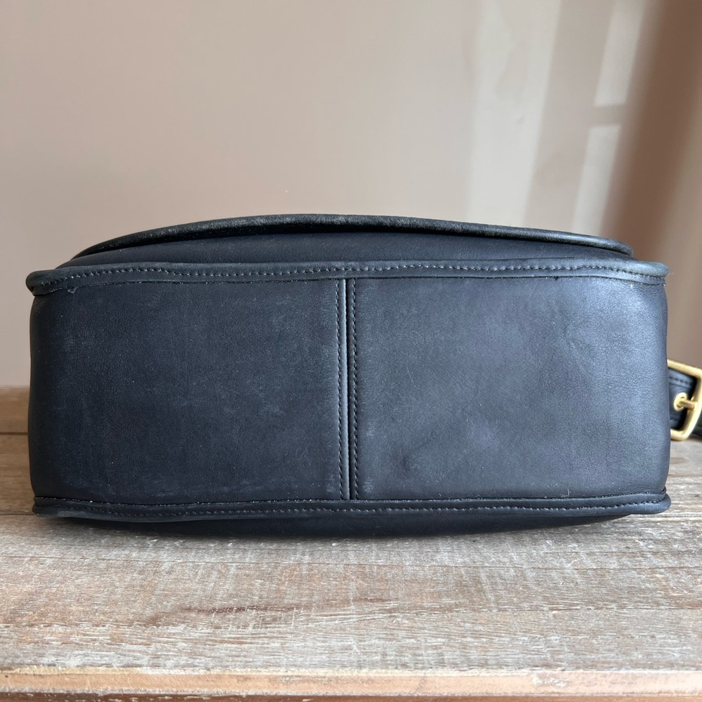 Vintage Coach Patricia Legacy Bag Style 9951 in black glove tanned leather - Picture 6 of 16